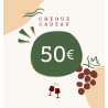 Carte Cadeau - Chèque Cadeau 50€