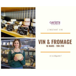  186 - L'Instant VIN - Vin et fromage - 16/03/23