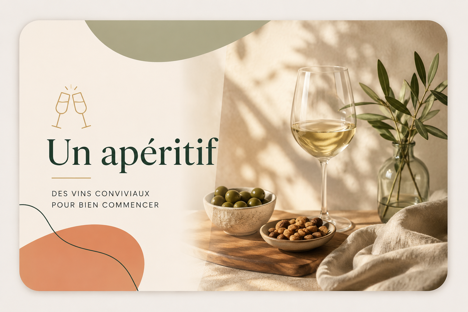 🍷 Un apéritif