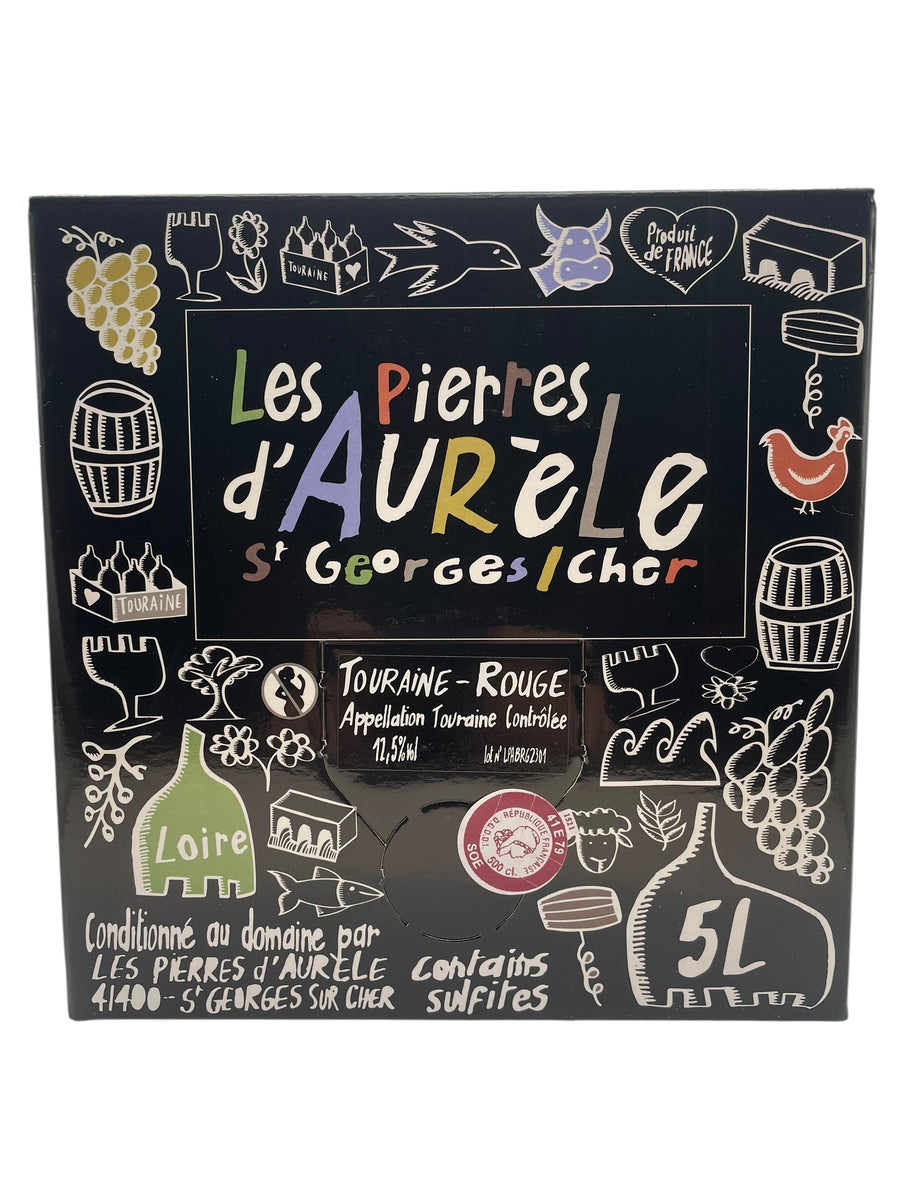 Les Pierres d'Aurèle - Cabernet - Touraine rouge - BIB 5L