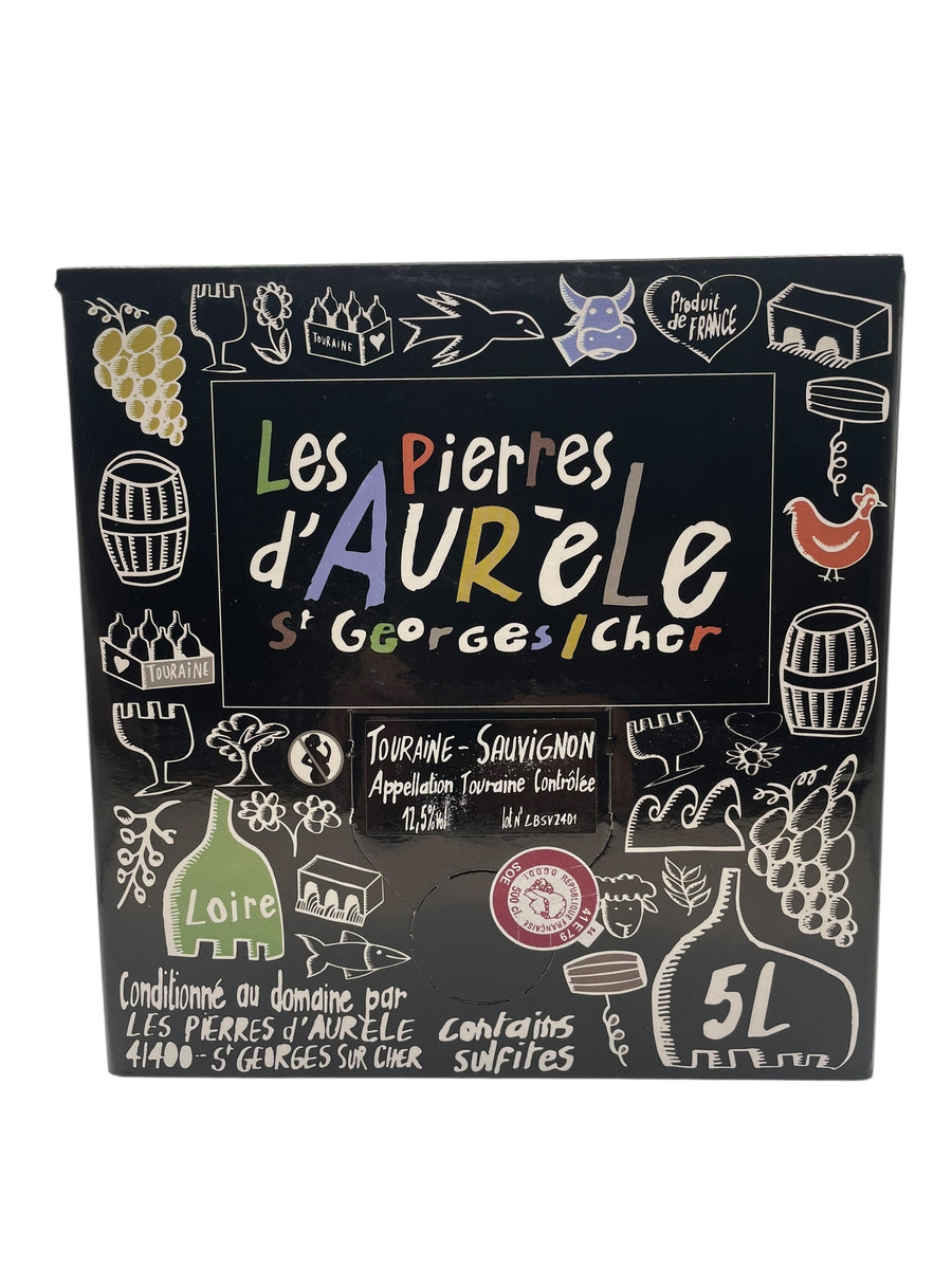 Les Pierres d'Aurèle - Sauvignon - Touraine blanc - BIB 5L