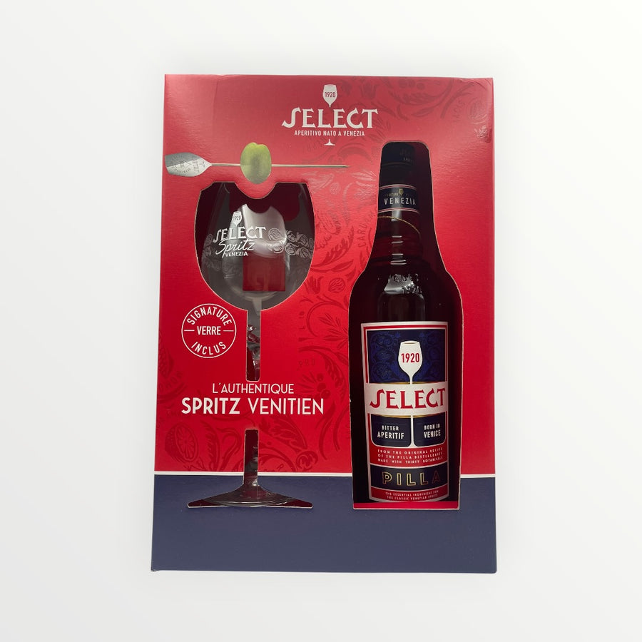 Select Aperitivo Pilla Coffret + 1 verre