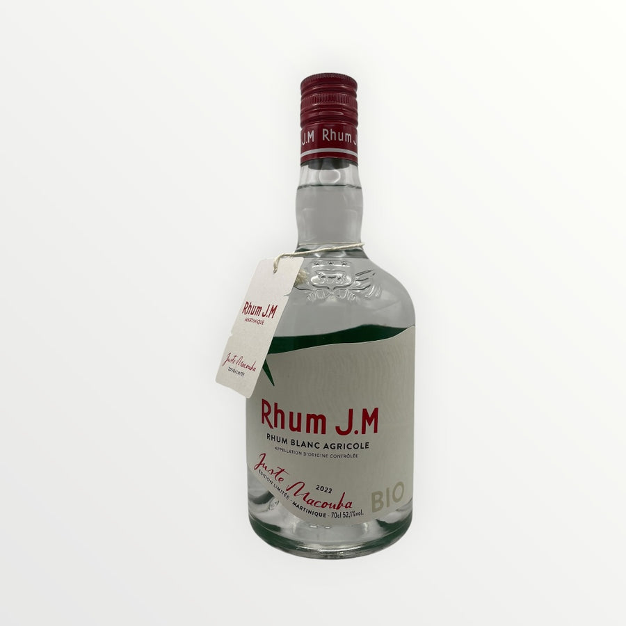 Rhum JM - "Juste Macouba Bio"