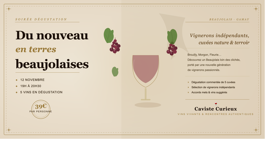 L'Instant vin - Du nouveau en terres beaujolaises