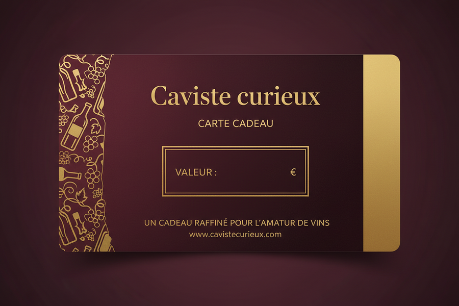 Les cartes cadeaux Caviste Curieux
